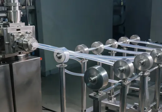 Silicone extrusion line