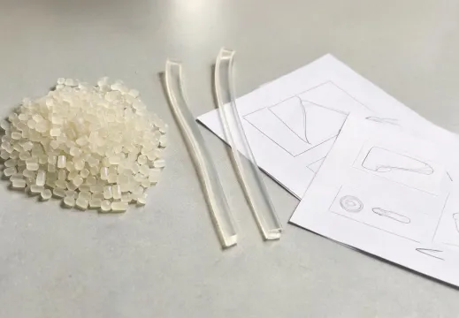 Recycled TPU pellets
