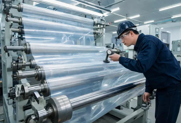 Packaging film line trial
